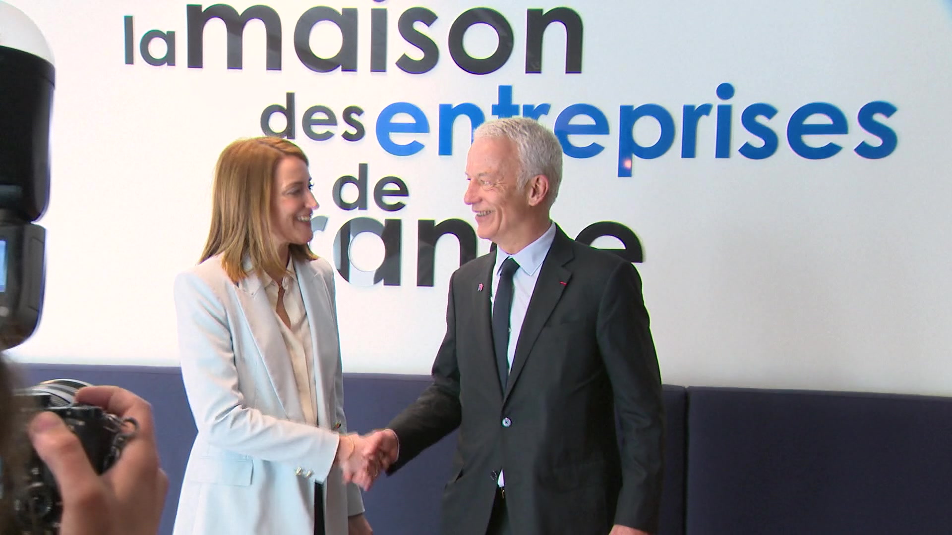 Roberta METSOLA, EP President addresses the MEDEF, Executive Council at the Maison des entreprises françaises: extracts from the speech